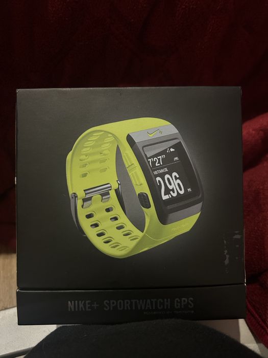 relogio nike sportwatch gps amarelo fluorescente
