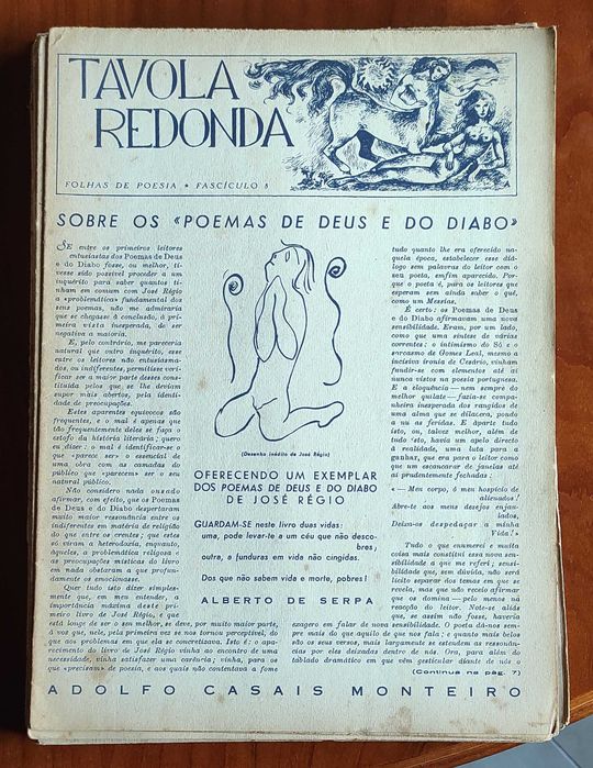 Távola Redonda. Folhas de Poesia