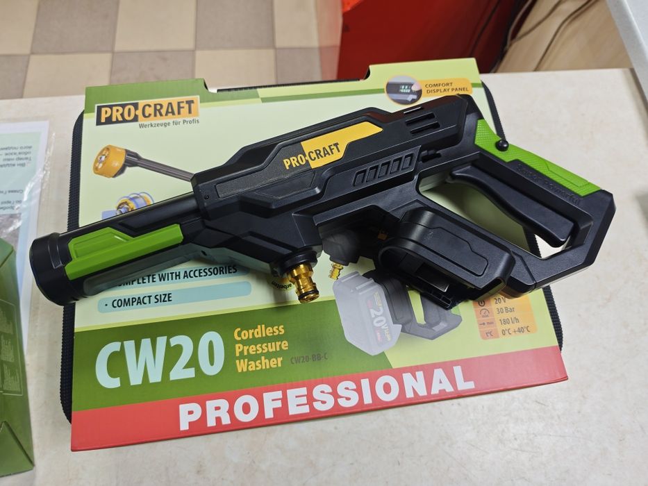 Мийка акумуляторна ProCraft CW20 (30bar)