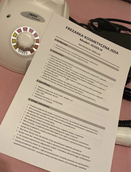 Frezarka do paznokci