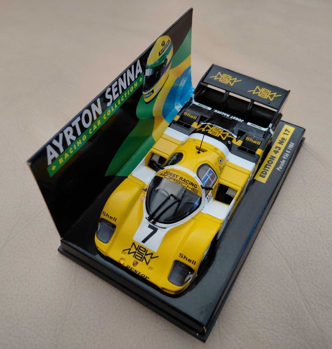Ayrton  Senna Porsche 956 K 1984 F1 Minichamps 1:43