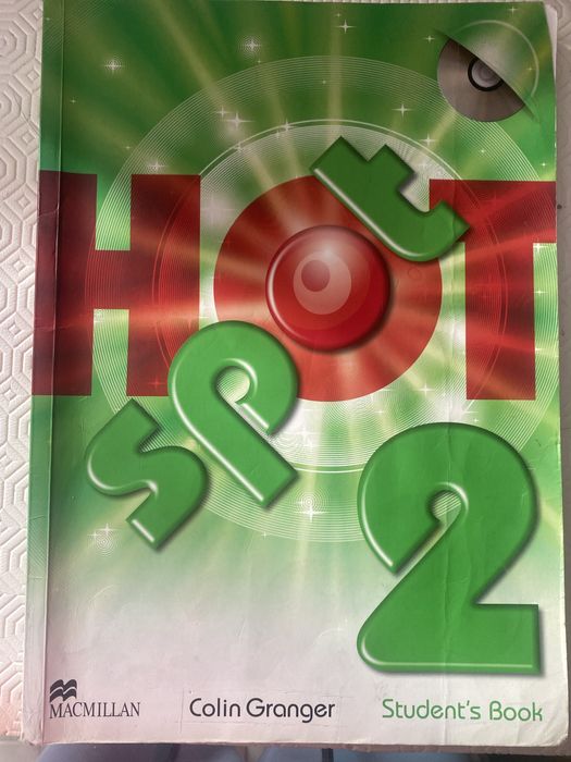 manual e livro de exercícios HOT SPOT 2 Cambridge.