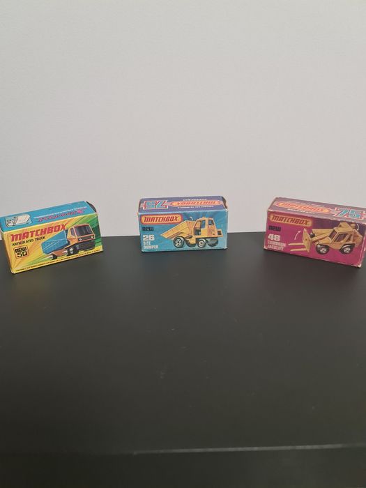 Matchbox originais com caixas