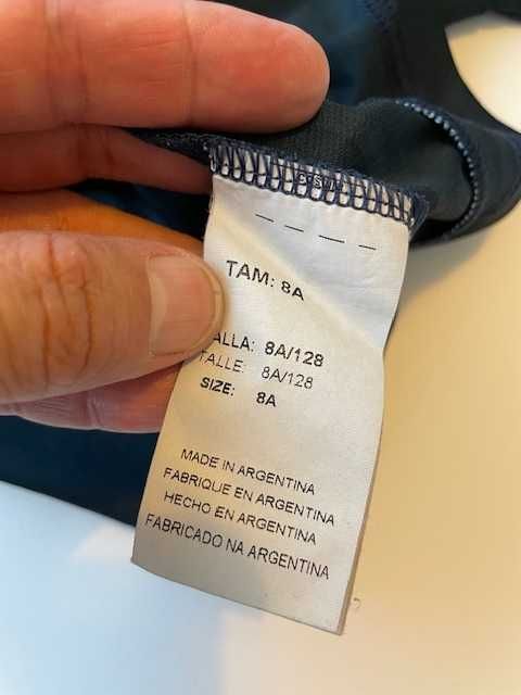 Koszulka piłkarska Argentyna Adidas rozmiar S młodzieżowe