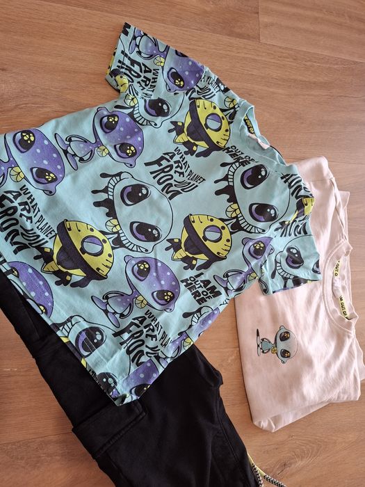 Dres Coccodrillo chlopiec r. 11-czarne spodnie gratis