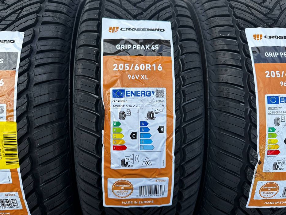 205/60R16 ① Шини 205/60 R 16 CrossWind Grip Peak 4S. Нові колеса склад.: 2 300