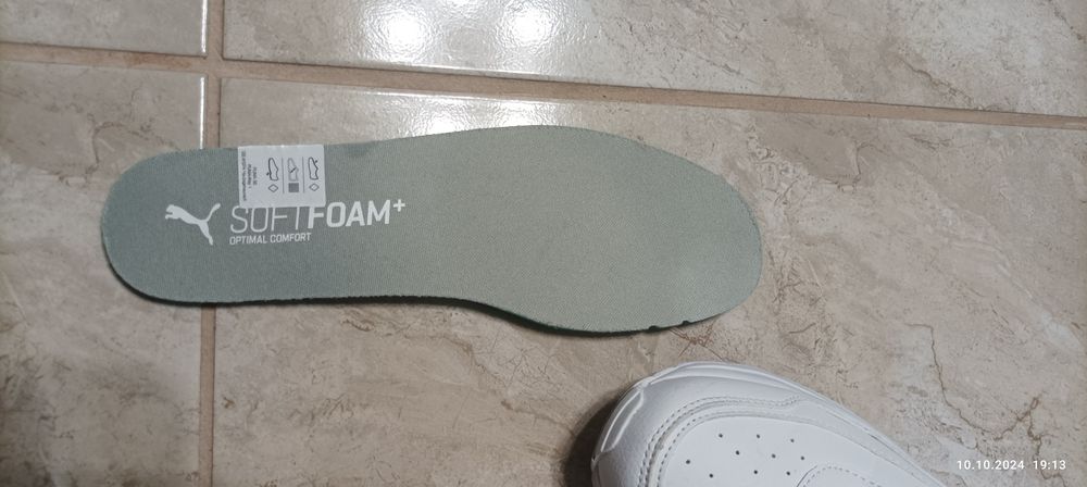 Adidasy sneakersy Puma białe rozm. 38,5