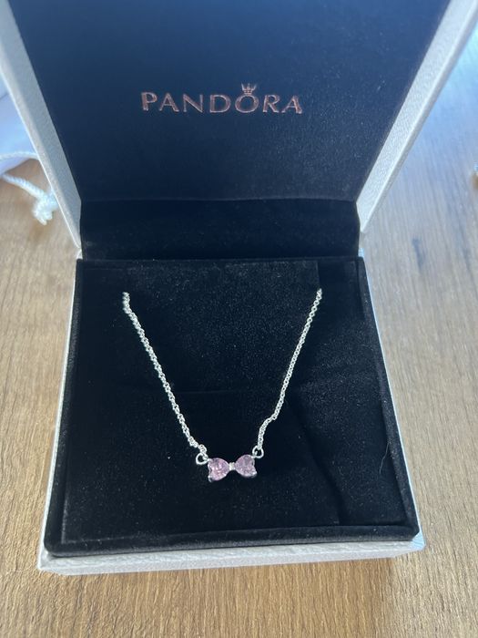 Naszyjnik pandora kokardka