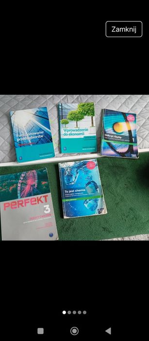 Książki do technikum liceum