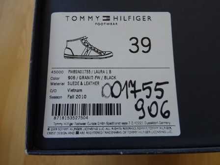 Buty damskie wiosenno/jesienne Tommy Hilfinger