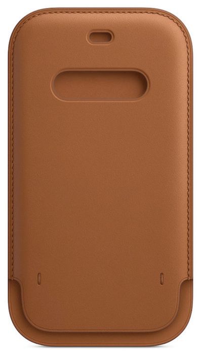 Bolsa em Pele Apple com MagSafe para iPhone 12 / mini / Pro / Max