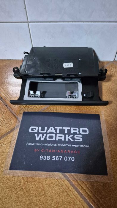 Cinzeiro Consola 1 DIN Audi A4 B5 8D Facelift Original 1999-2001
