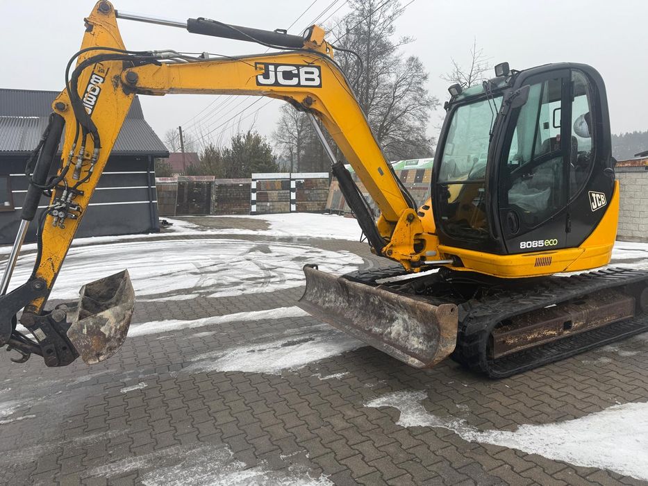 JCB Koparka gąsienicowa  jcb 8085 ZAMIANA