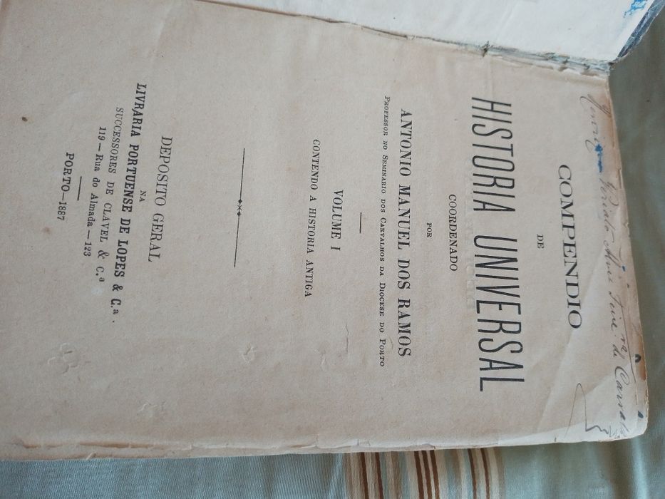 Compêndio História Universal-1e.V-I-A.M.R-1887-30E-Cama Bebé20EDesde3E