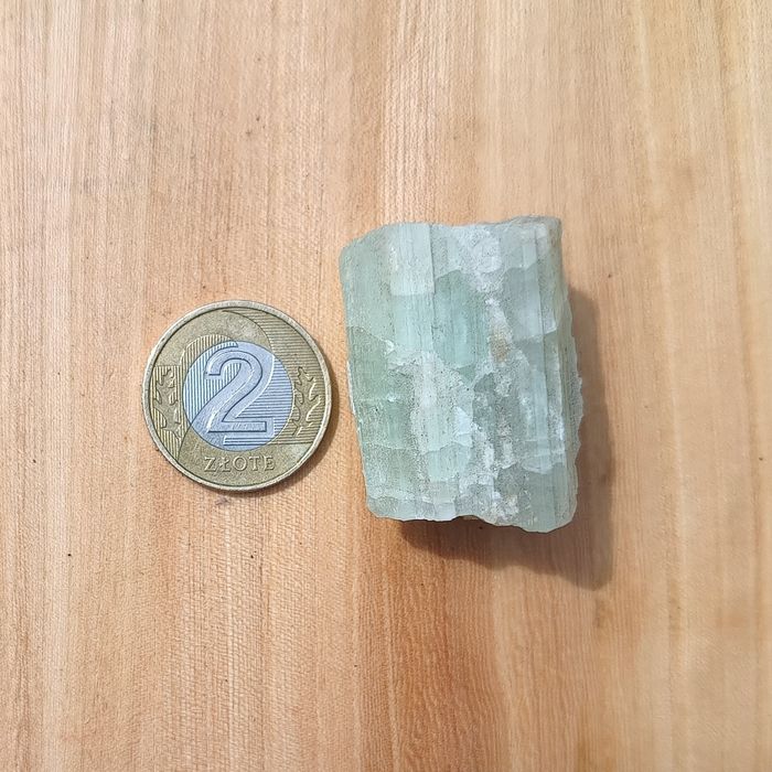 Akwamaryn surowy kamień szlachetny waga 24 g
