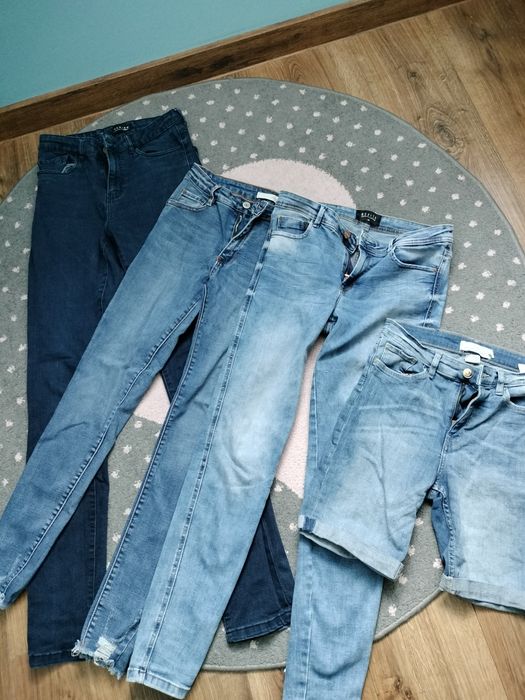 Spodnie jeansowe Mohito HM rozmiar S
