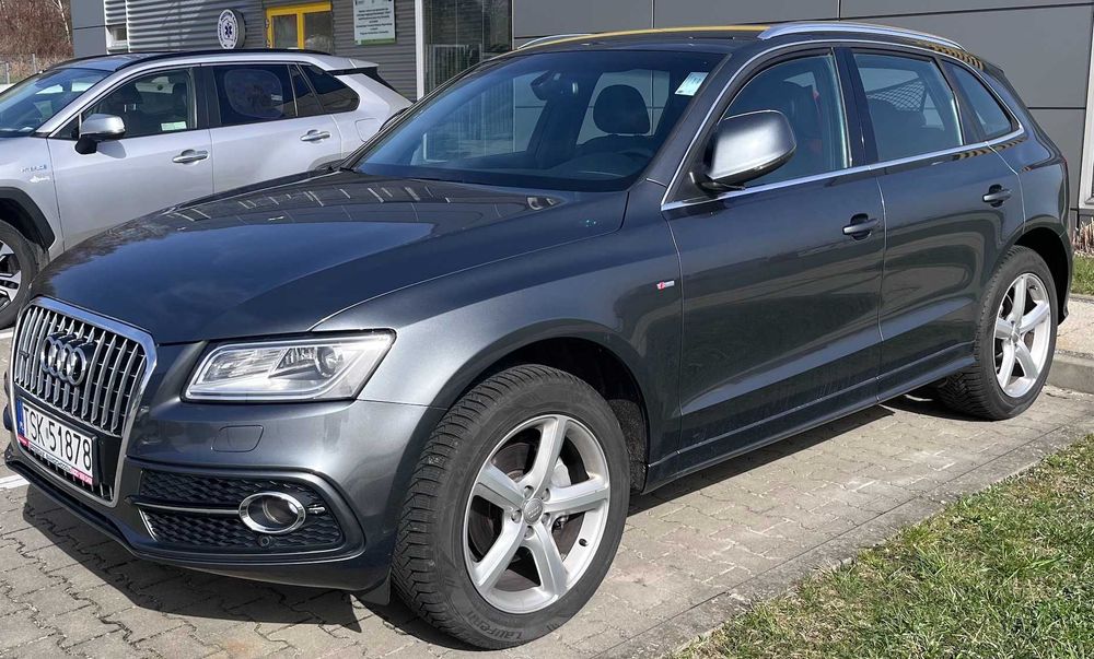 AUDI Q5 2.0 TDI 177KM S-LINE; PRZEBIEG 159 000 KM.