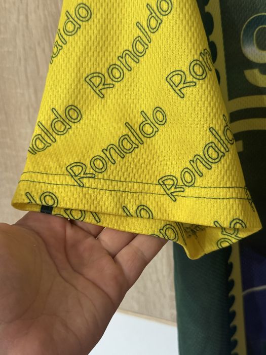 Koszulka Ronaldo M Luis Nazario de Lima vintage graphic tee full print