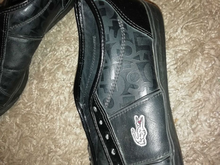 Buty damskie skórzane lacoste