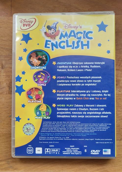 Magic English Disney Nauka angielskiego dla dzieci