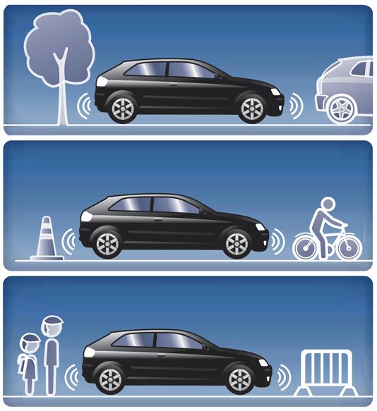 Czujniki parkowania 8 szt. VALEO 632023