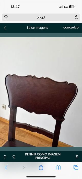 Mesa extensível madeira maciça