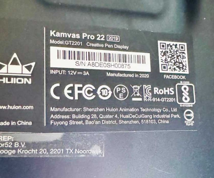 Mesa Digital Huion Kamvas Pro 22