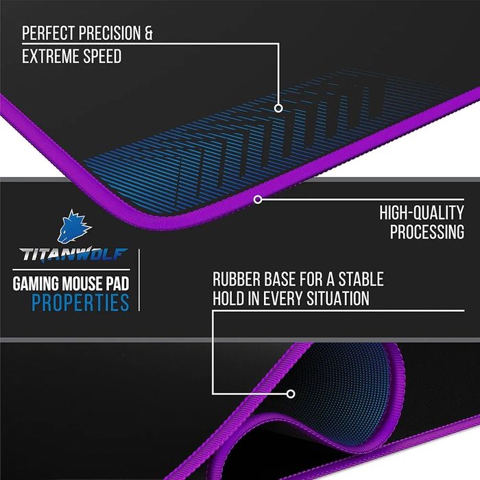Titanwolf podkładka pod mysz gamingowa 900x400mm