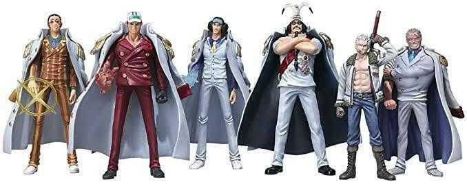 One Piece Navy  Marine , Marinha Usados nas caixas abertas