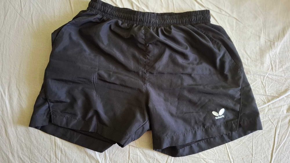 Nowe Butterfly Japan spodenki tenis stolowy M czarne
