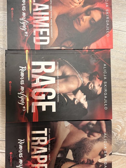 Seria książek „romans mafijny”