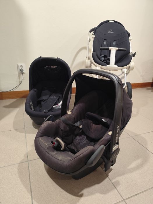 Carrinho de Bebé - Trio Quinny Mood - Em Perfeito estado - Completo