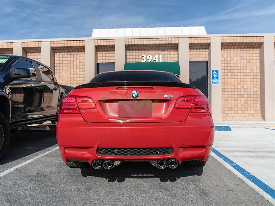 LIP SPOILER AILERON BMW SÉRIE 3 E92 E93 M3 M PERFORMANCE PRETO BRILHO