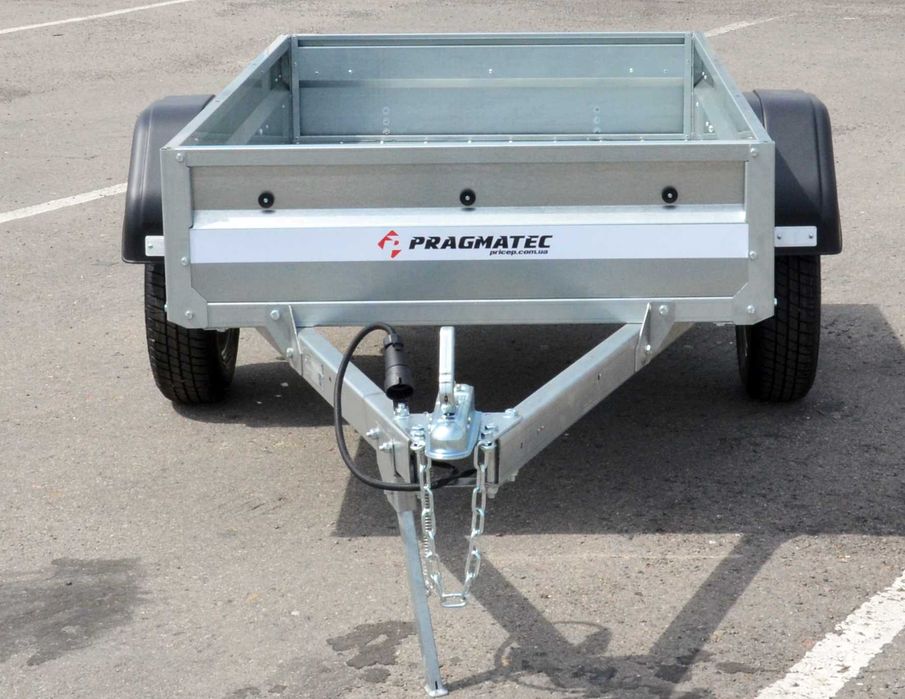 Надлегкий легковий причіп Еней одноосний легковой прицеп PRAGMATEC