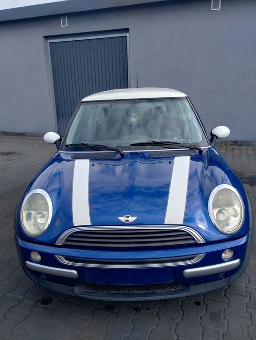 Maska przód przednia Mini One R50 Indi Blue 862/5 , części