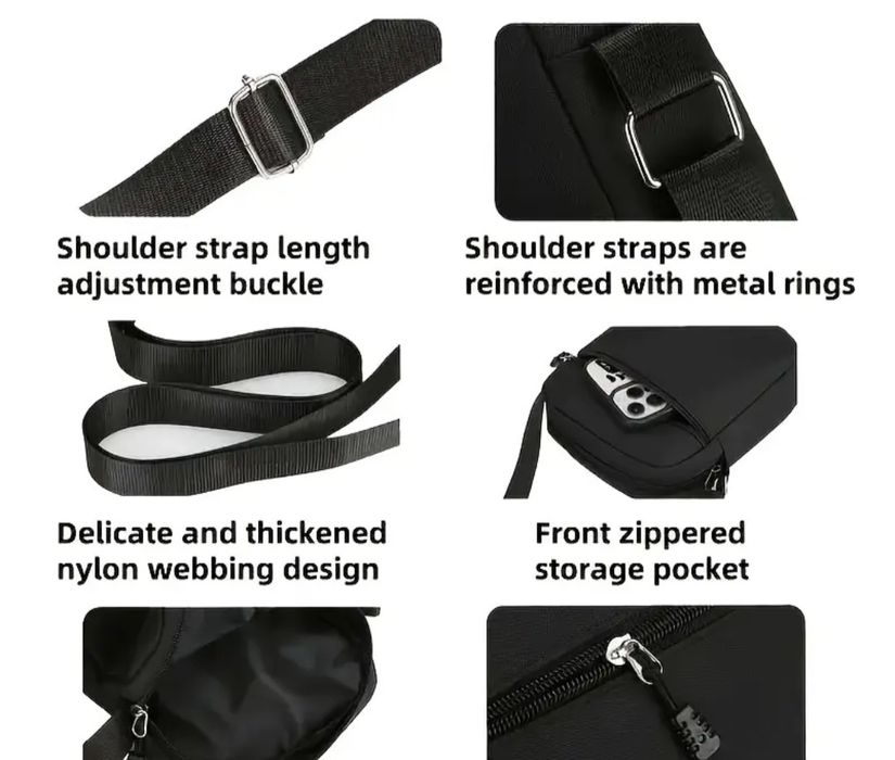 Torba męska nerka saszetka pojemna wygodna Nowa