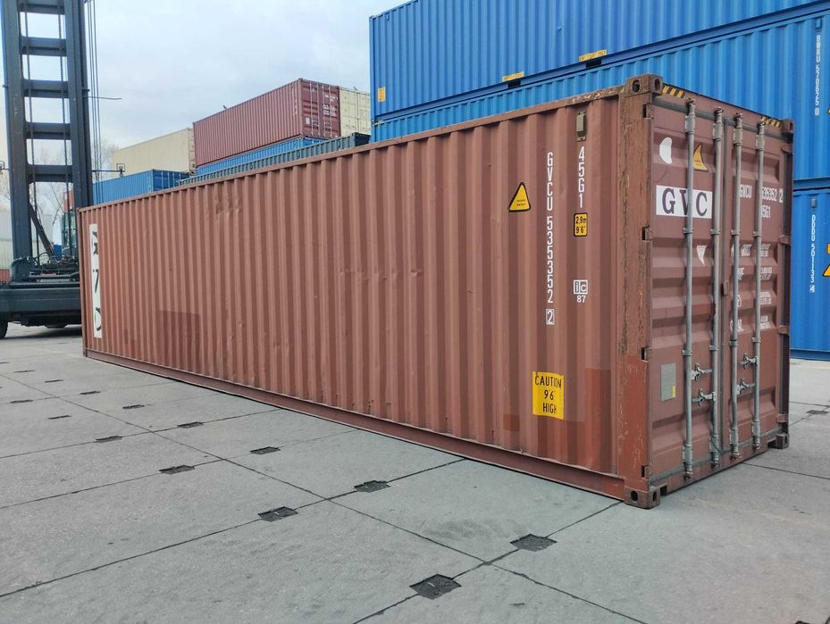 SPRZEDAM UŻYWANY Kontener morski 40'HC CW Łódź OD RĘKI - VY