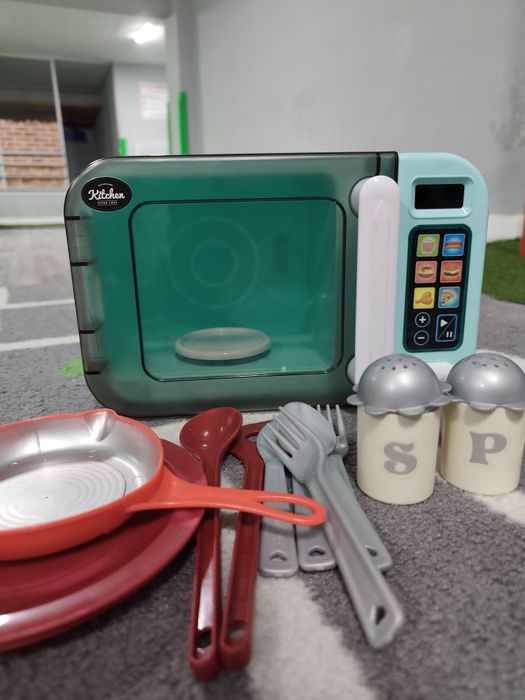 Cozinha de brincar com acessórios
