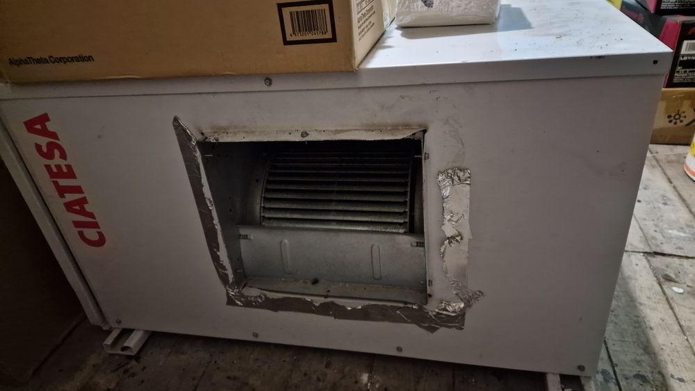 Ar condicionado Ciatesa industrial ixh-65  funciona a Água