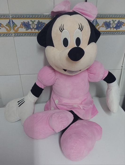 MINNIE. PELUCHE COM 80 CM. Colecção,Casa,Quarto, Criança Brincar,Sala.