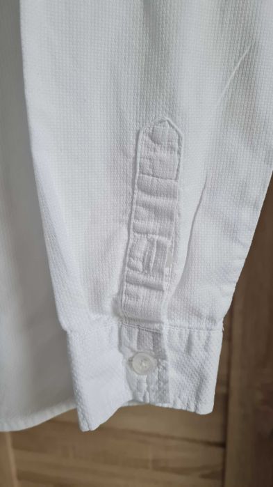 Biała koszula chlopieca na długi rękaw Cocodrillo 146