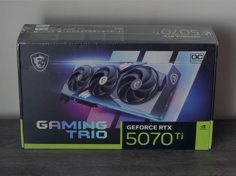 MSI GeForce RTX 5070 Ti 16G Gaming Trio OC PLUS