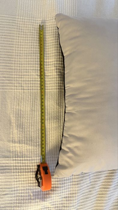 Conjunto de 2 Almofadas Decorativas 60x40 cm – Veludo Preto / Cinzento-Chuva