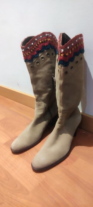 Botas camurça Stefanel