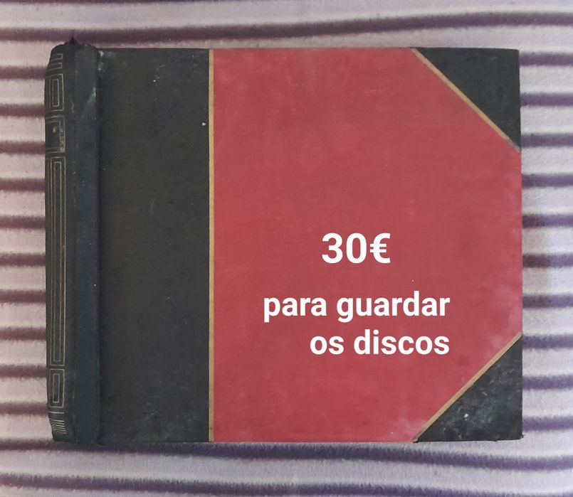 Livro com discos