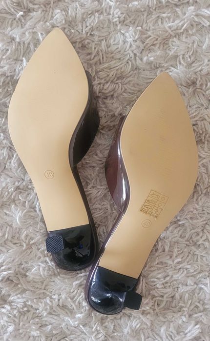 klapki czekoladowe nowe