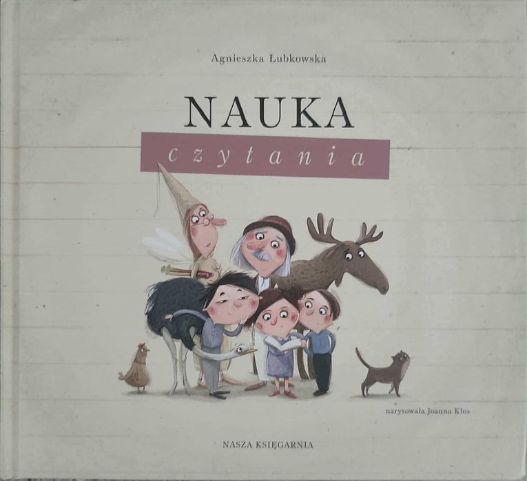 Zestaw książek do nauki czytania, stan idealny