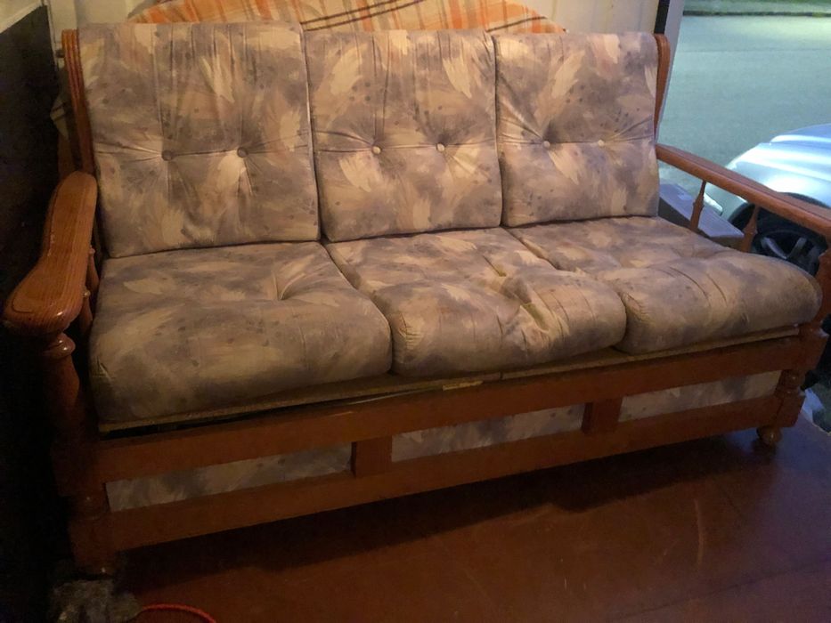 Sofa 3 lugares com 2 poltronas