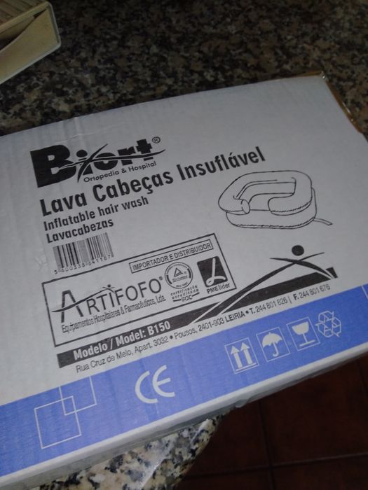 Lava cabeças insuflável