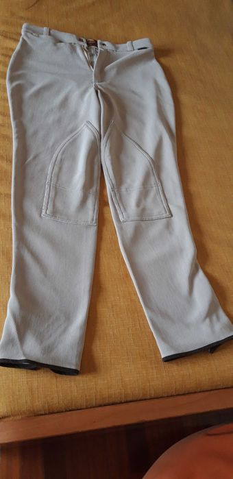 Equitação botas e calças